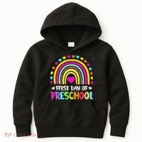 Happy First Day Of Preschool Back To School Kids Hoodie thumb 0