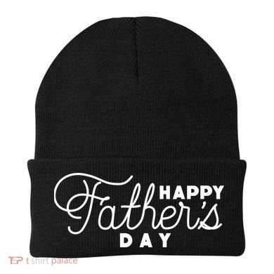 Happy Fathers Day Celebration Gift Beanie