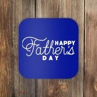 Happy Fathers Day Celebration Gift Coaster thumb 0