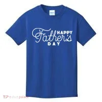 Happy Fathers Day Celebration Gift Kids T-Shirt thumb 0