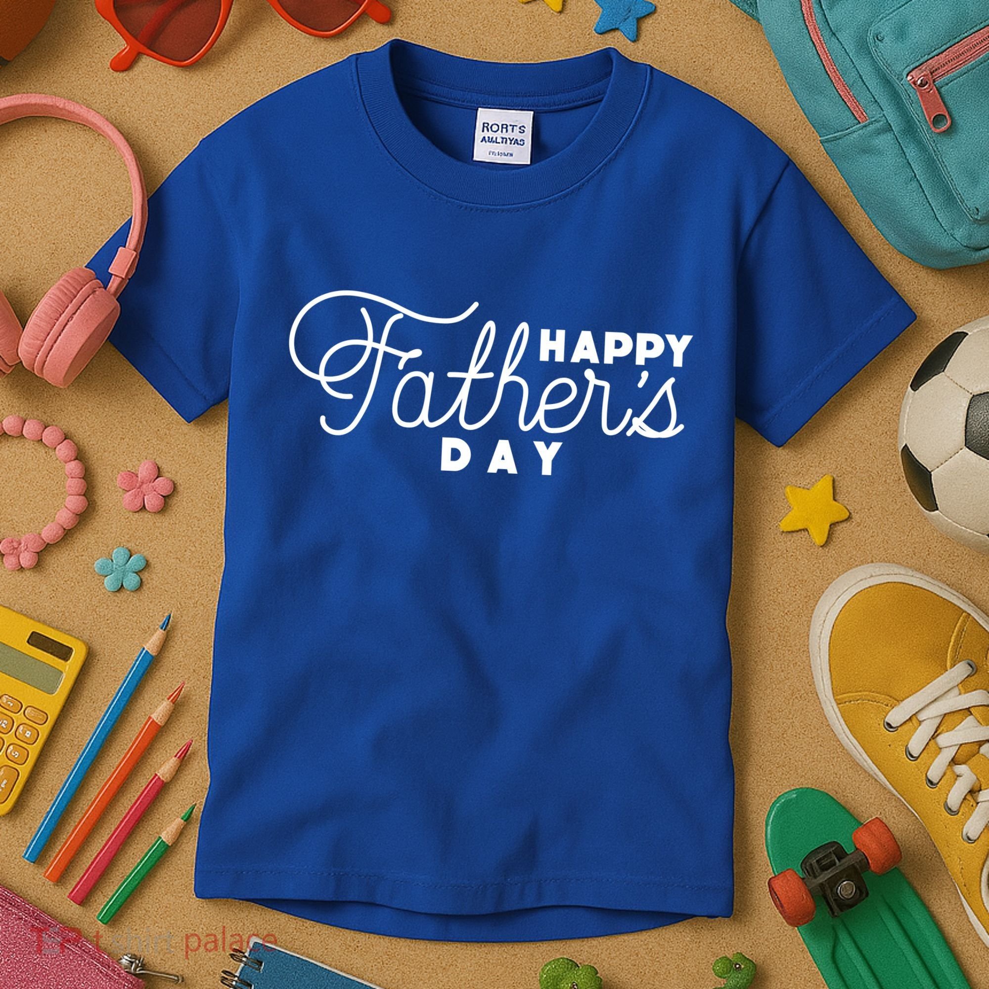 Happy Fathers Day Celebration Gift Kids T-Shirt