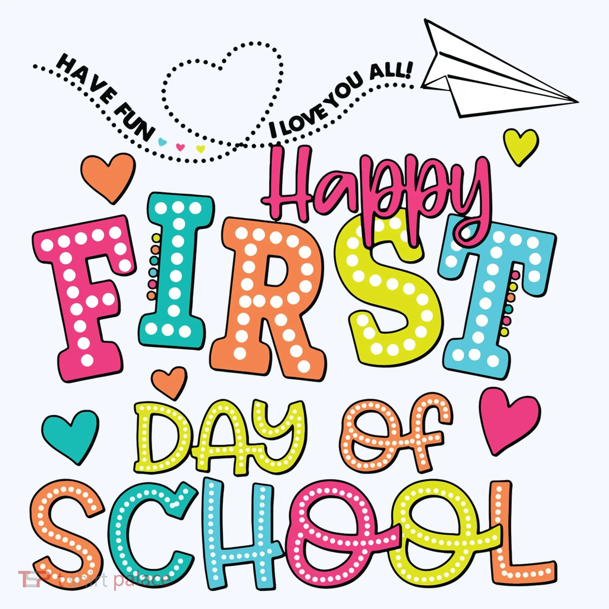 Happy First Day Of School Hello School Button
