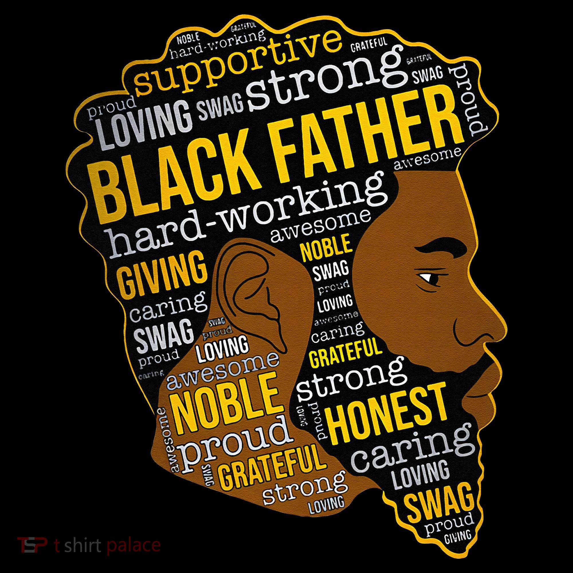 Happy Father’s Day Black Father King Afro African Man Coffee Mug