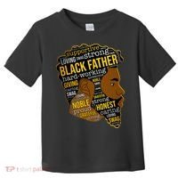 Happy Father’s Day Black Father King Afro African Man Toddler T-Shirt thumb 0