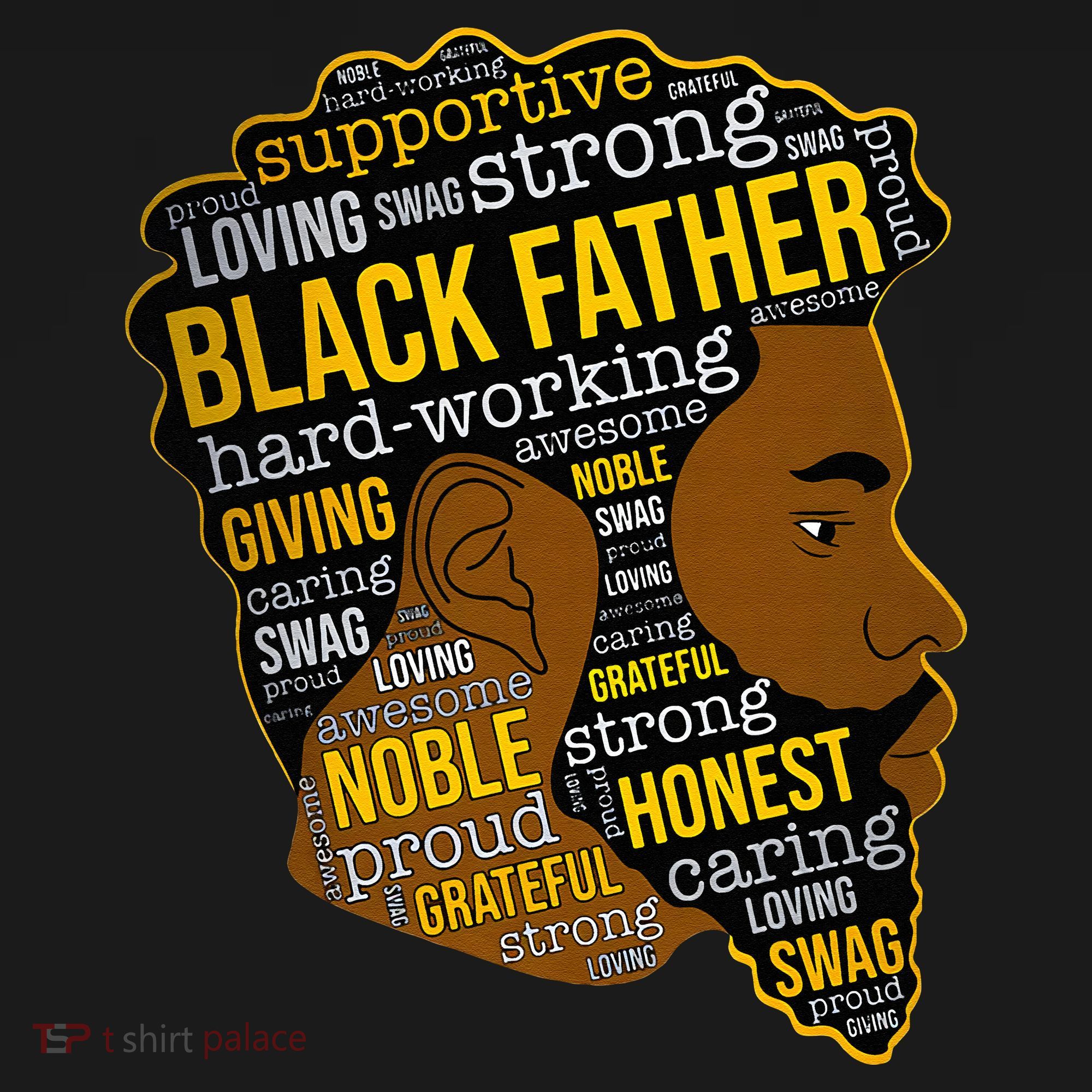 Happy Father’s Day Black Father King Afro African Man Visor