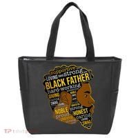 Happy Father’s Day Black Father King Afro African Man Tote Bag thumb 0
