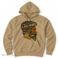 Happy Father’s Day Black Father King Afro African Man Hoodie thumb 0