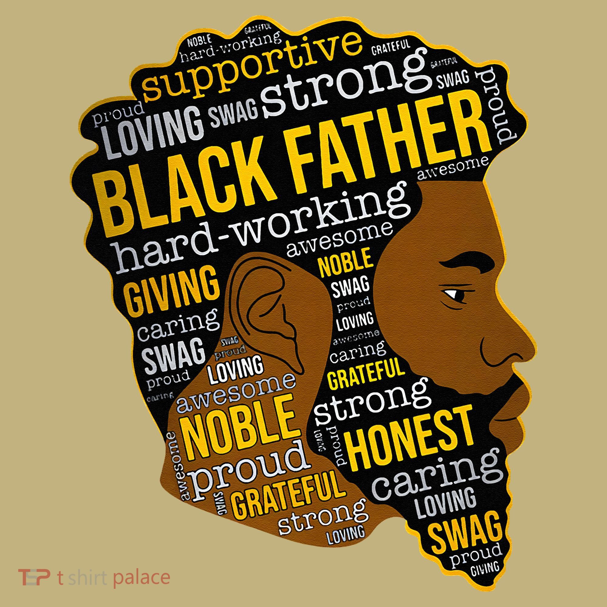 Happy Father’s Day Black Father King Afro African Man Long Sleeve Shirt