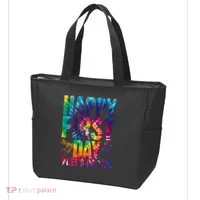 Happy First Day Let's Do This Back To School Rainbow Tote Bag thumb 3