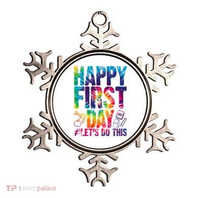 Happy First Day Let's Do This Back To School Rainbow Ornament