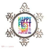 Happy First Day Let's Do This Back To School Rainbow Ornament thumb 0