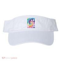 Happy First Day Let's Do This Back To School Rainbow Visor thumb 0