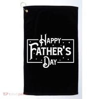 Happy Father's Day Star Gift For Dad Golf Towel thumb 0