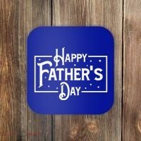 Happy Father's Day Star Gift For Dad Coaster thumb 0