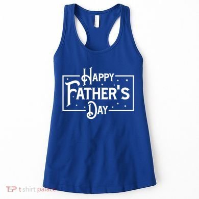 Happy Father's Day Star Gift For Dad Women's Tank Top
