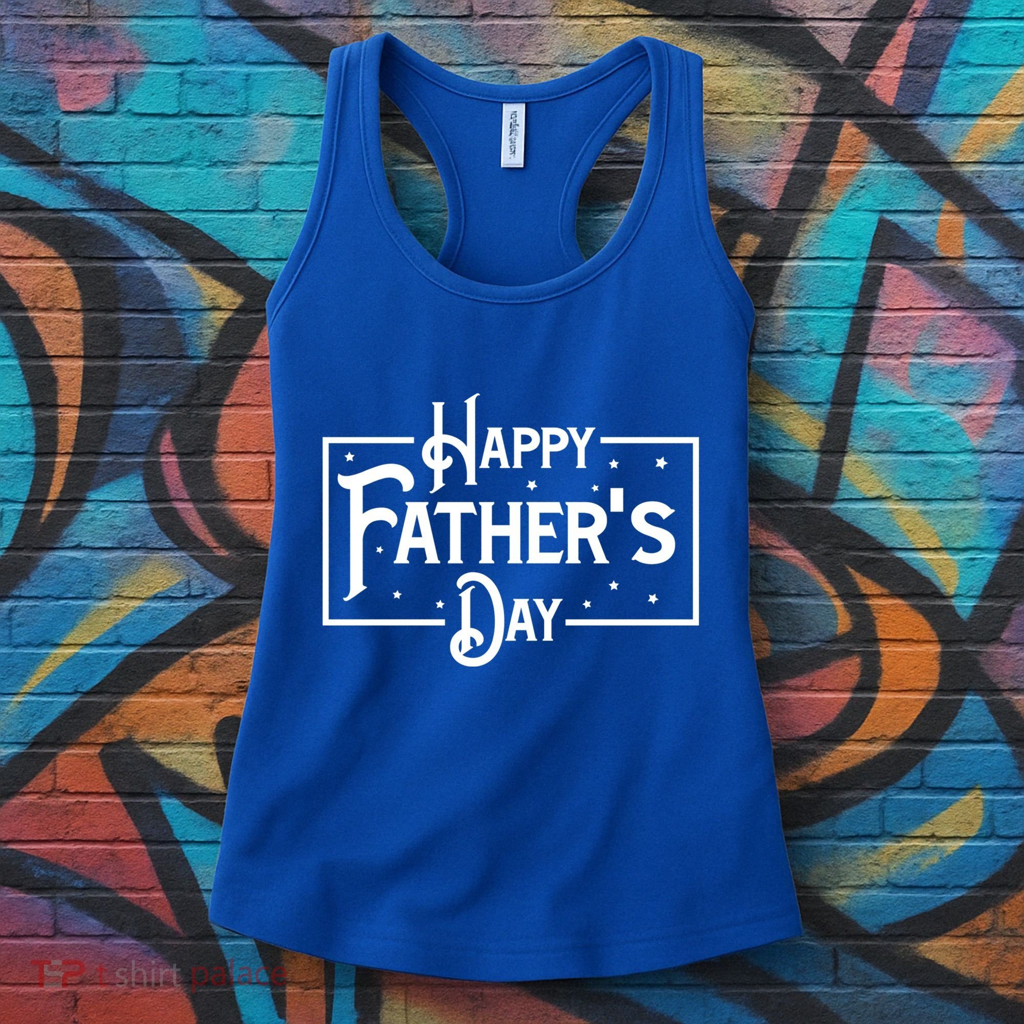 Happy Father's Day Star Gift For Dad Women's Tank Top