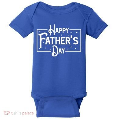 Happy Father's Day Star Gift For Dad Baby Bodysuit