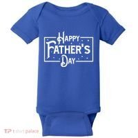 Happy Father's Day Star Gift For Dad Baby Bodysuit thumb 0