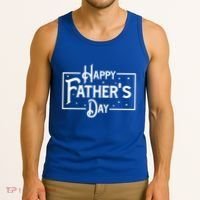 Happy Father's Day Star Gift For Dad Tank Top thumb 3