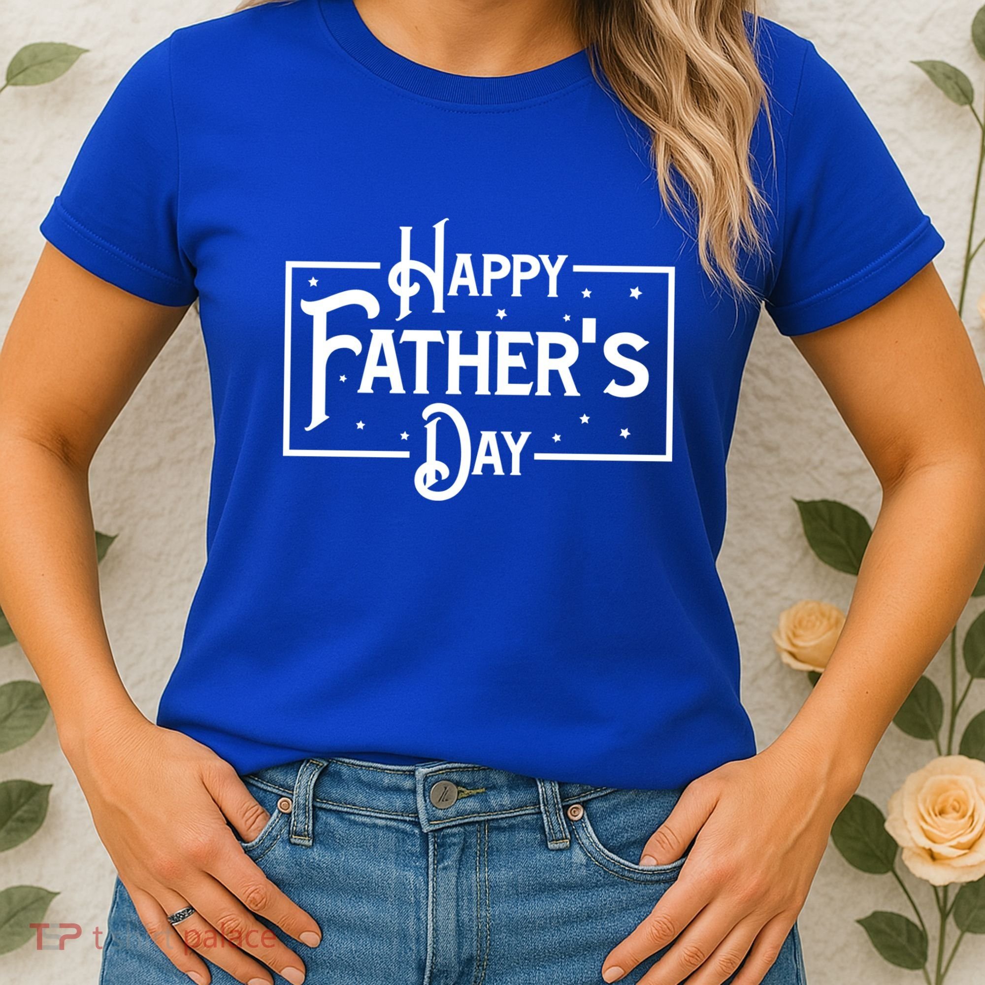 Happy Father's Day Star Gift For Dad Women's T-Shirt