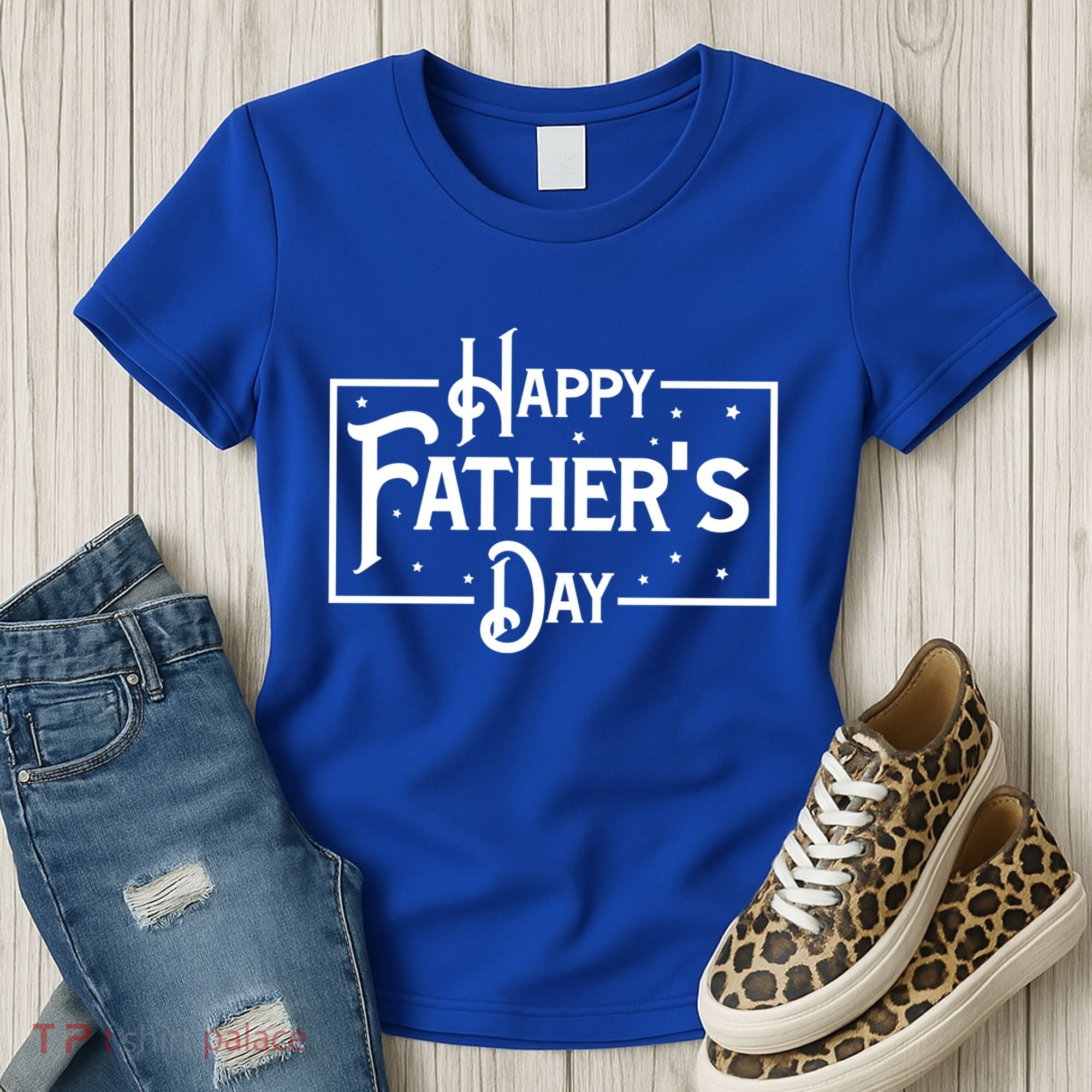 Happy Father's Day Star Gift For Dad Women's T-Shirt