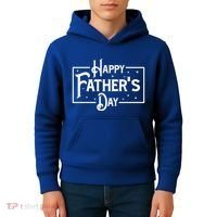 Happy Father's Day Star Gift For Dad Kids Hoodie thumb 4