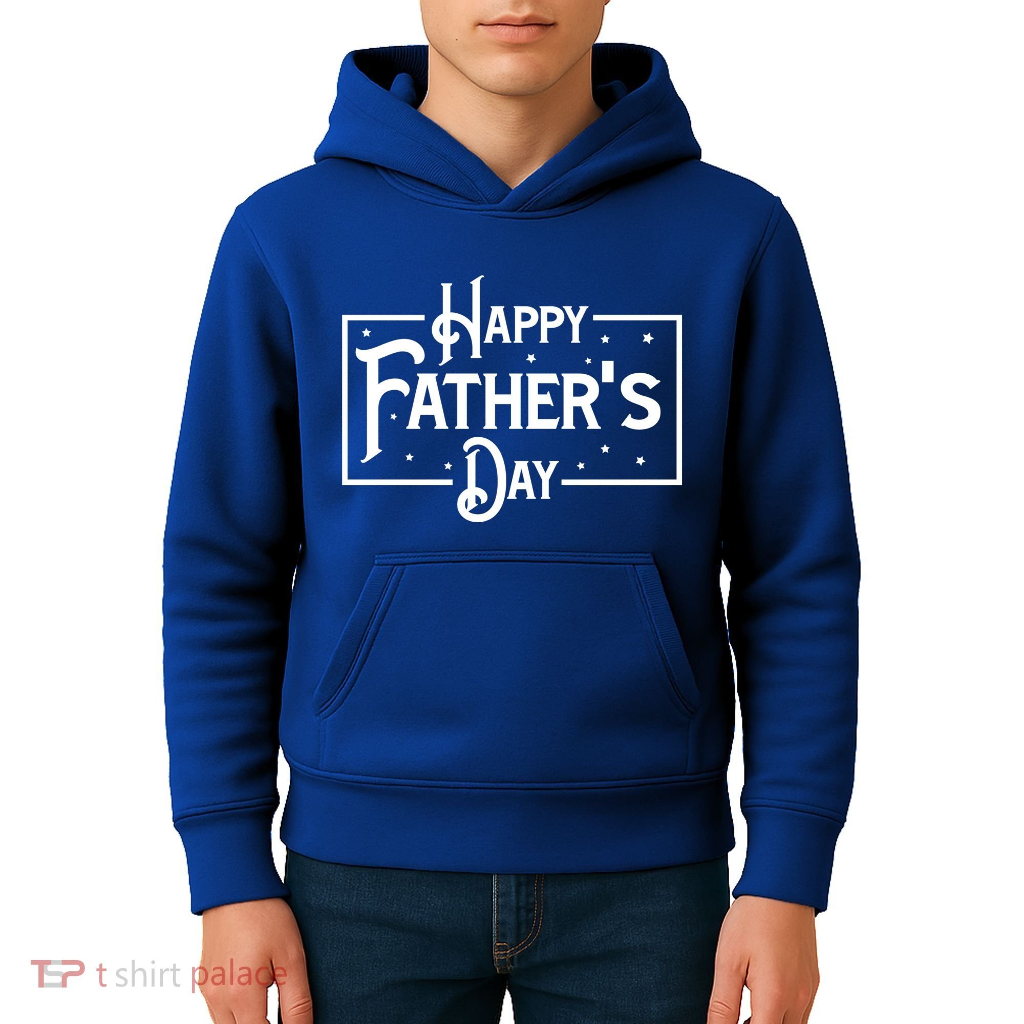 Happy Father's Day Star Gift For Dad Kids Hoodie