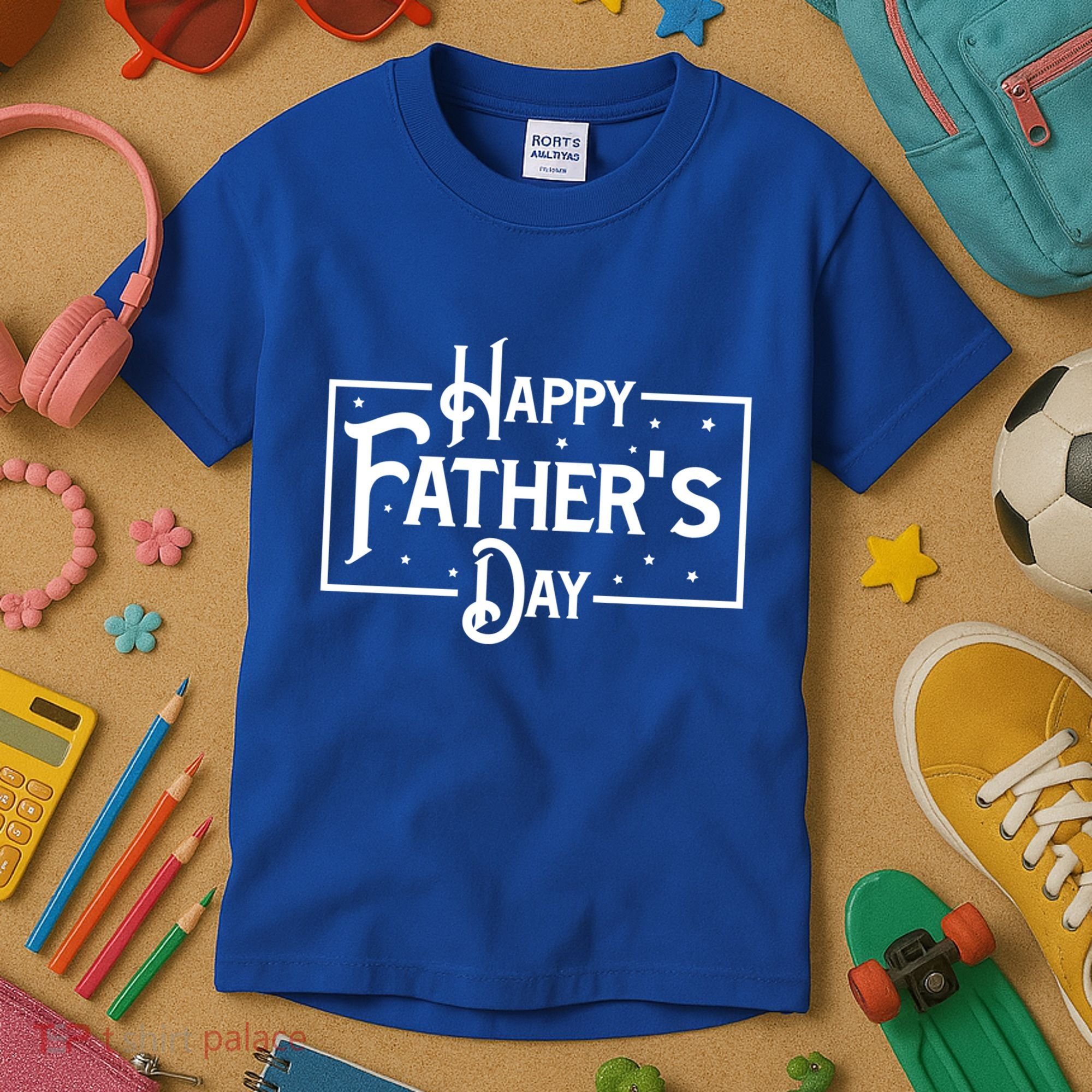 Happy Father's Day Star Gift For Dad Kids T-Shirt