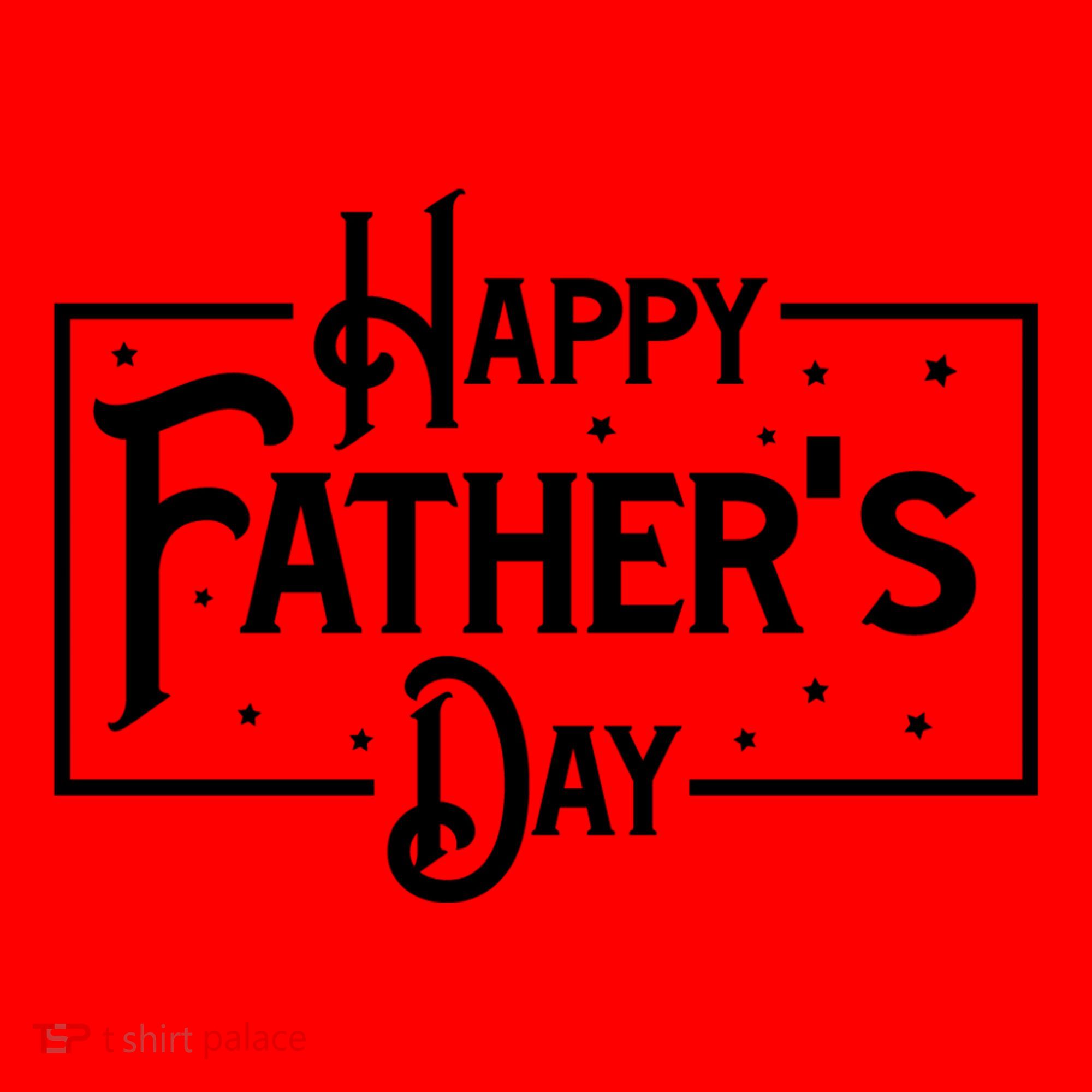 Happy Father's Day Star Gift For Dad Santa Hat
