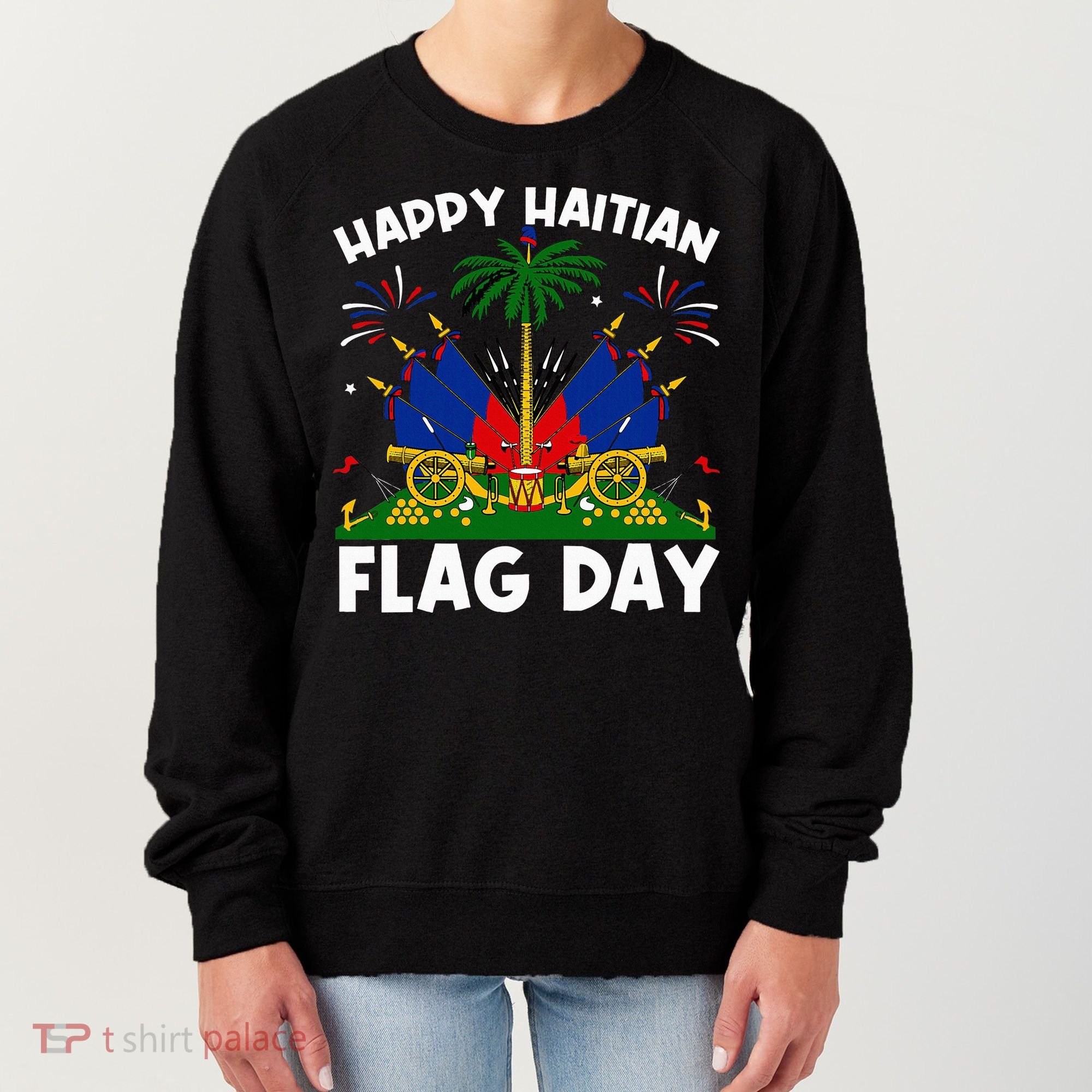 Haitian Flag Day Women's Sweatshirt