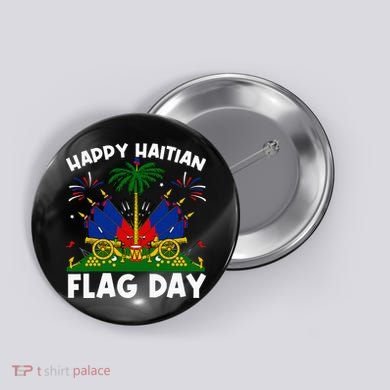 Haitian Flag Day Button