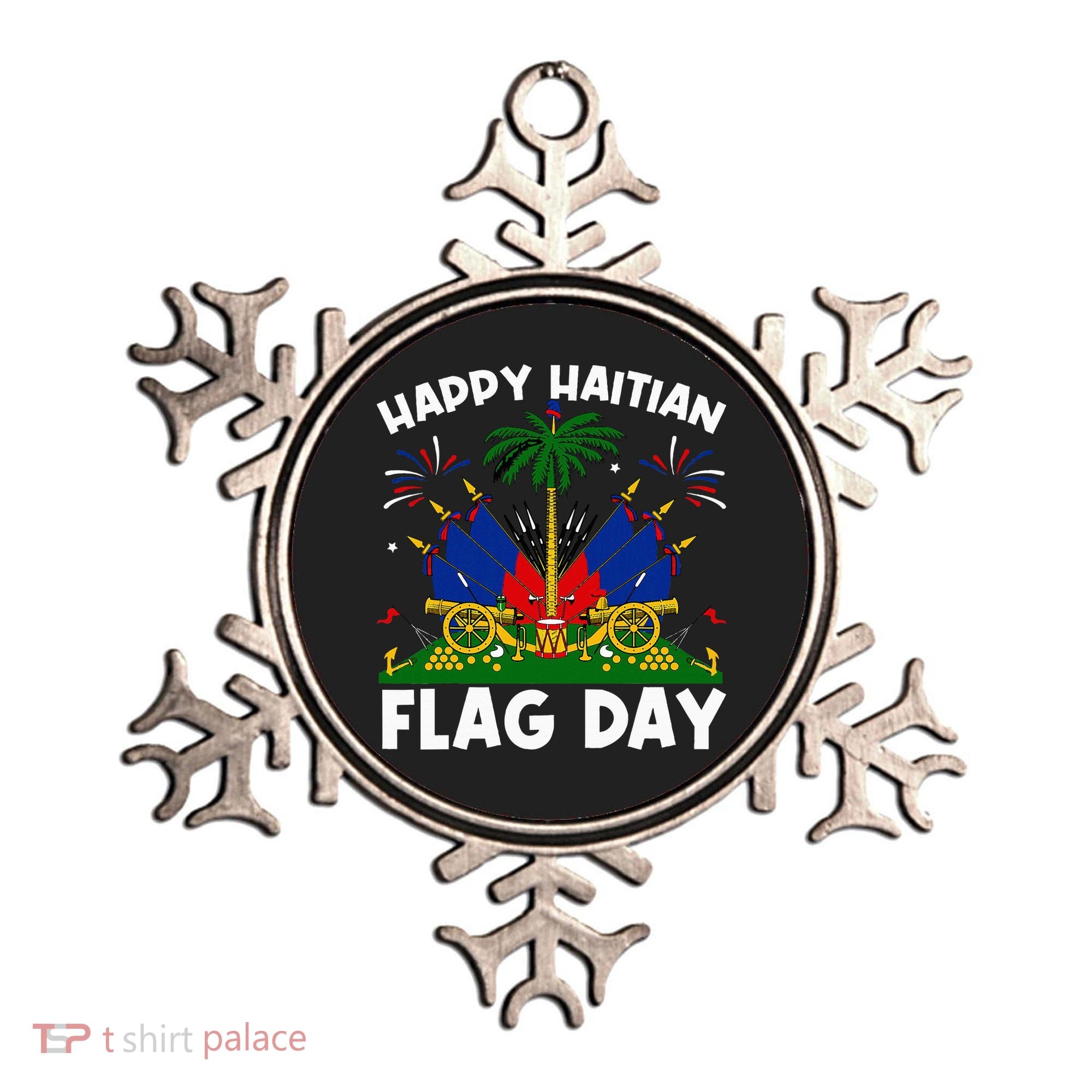 Haitian Flag Day Ornament