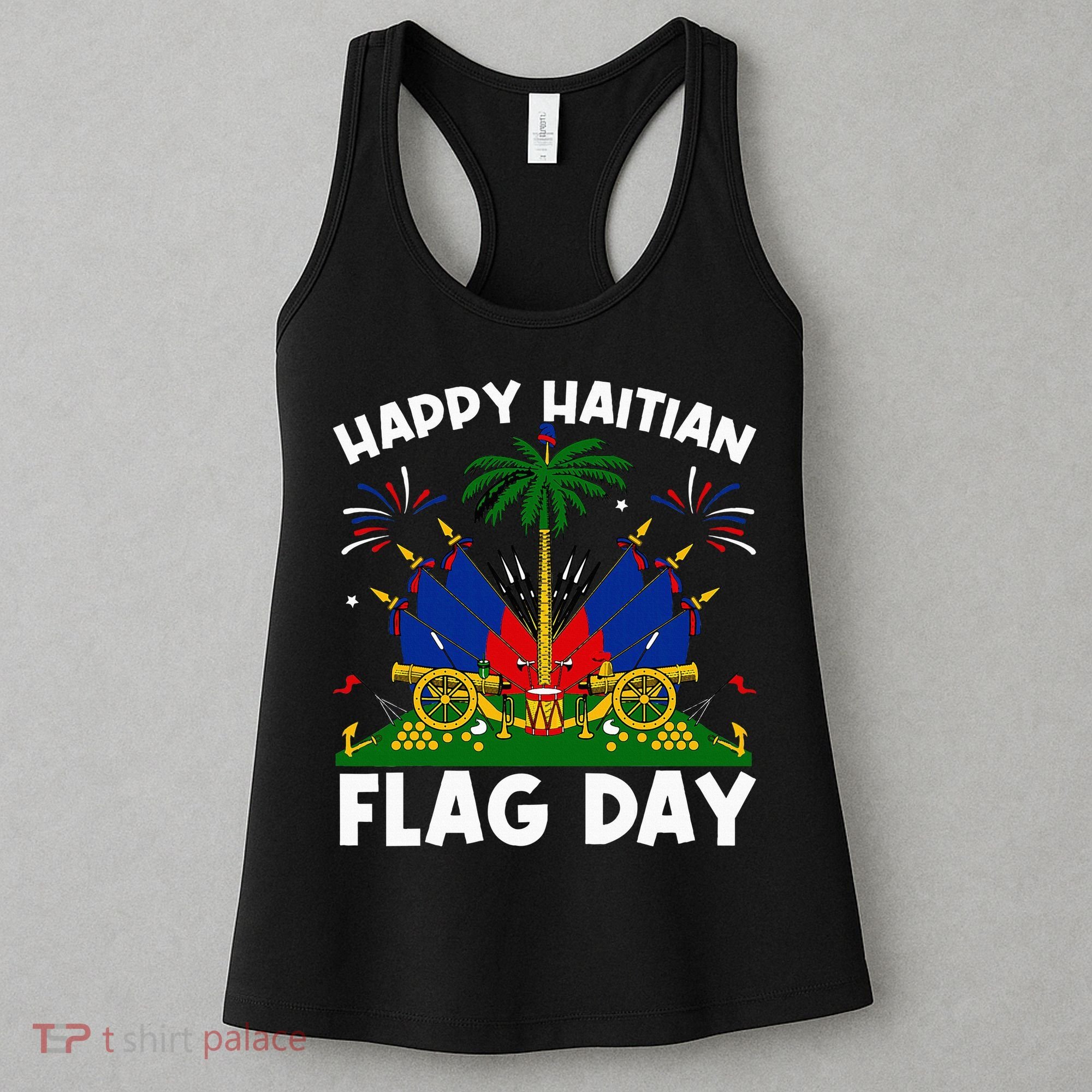 Haitian Flag Day Women's Tank Top