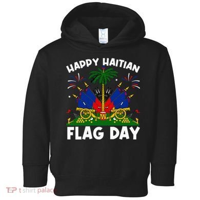 Haitian Flag Day Toddler Hoodie