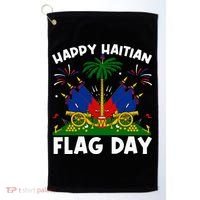 Haitian Flag Day Golf Towel thumb 0