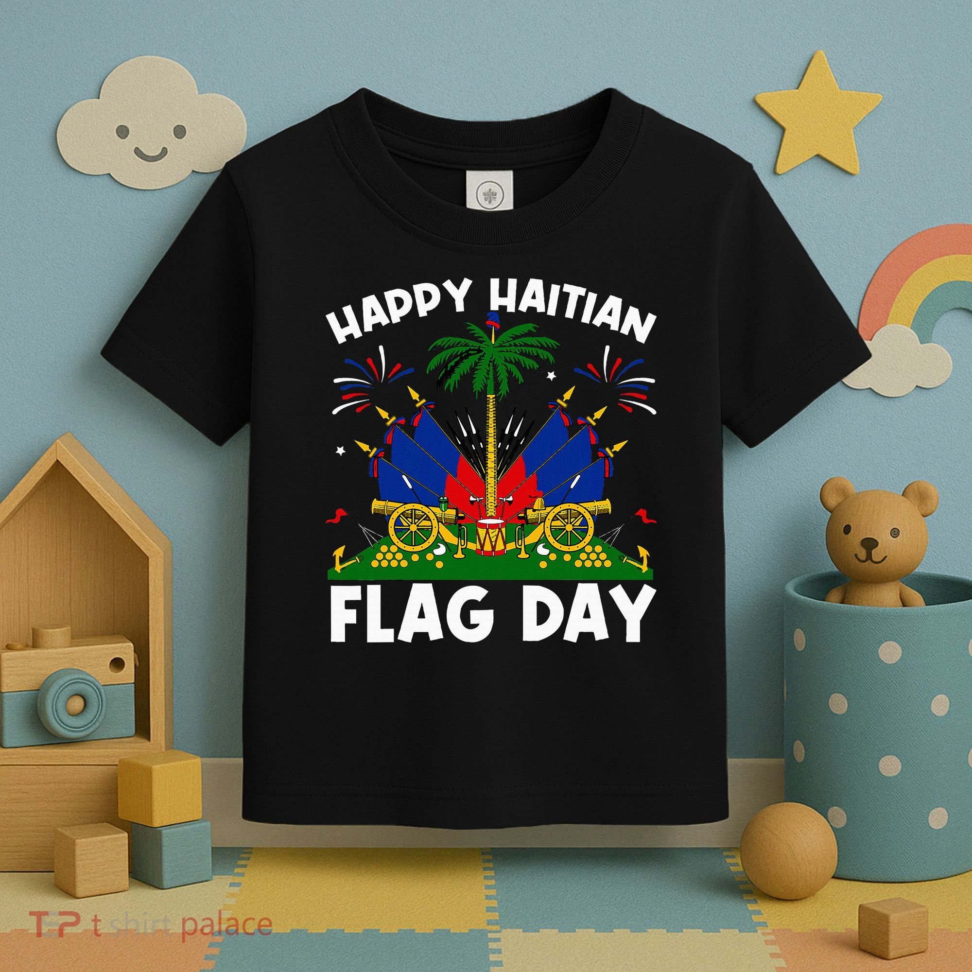 Haitian Flag Day Toddler T-Shirt