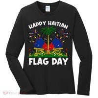 Haitian Flag Day Women's Long Sleeve Shirt thumb 0