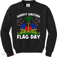 Haitian Flag Day Kids Sweatshirt thumb 0