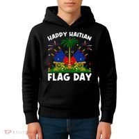 Haitian Flag Day Kids Hoodie thumb 4