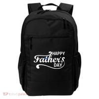 Happy Fathers Day Cute Dad Gift Backpack thumb 0