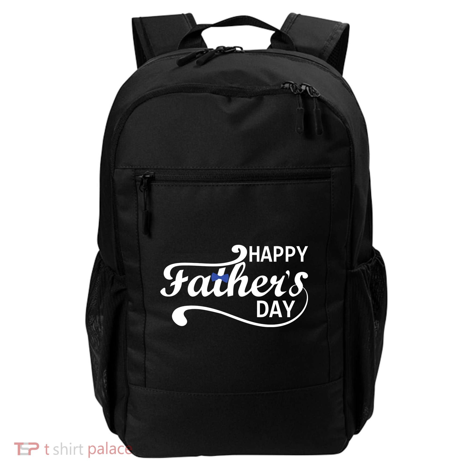 Happy Fathers Day Cute Dad Gift Backpack