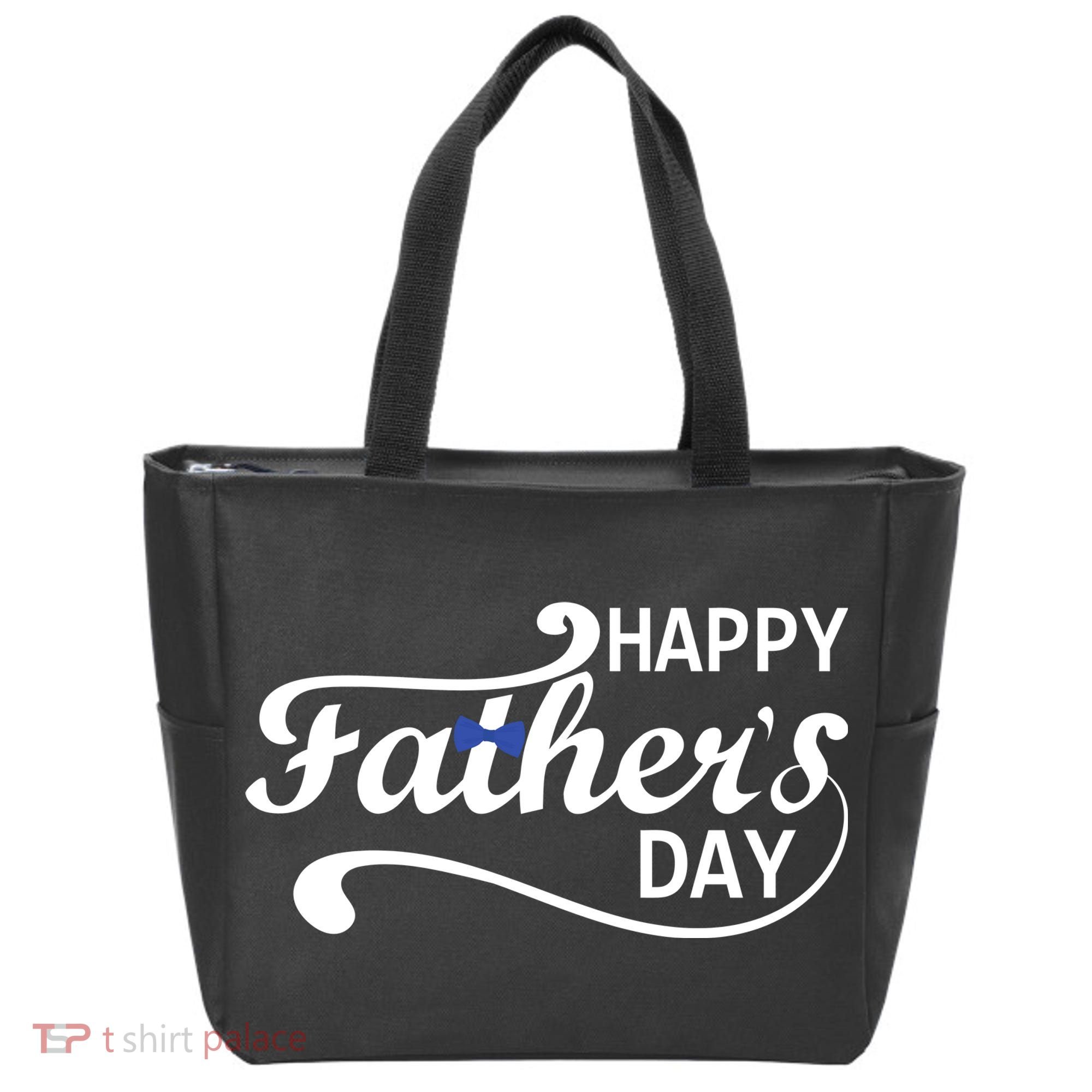 Happy Fathers Day Cute Dad Gift Tote Bag
