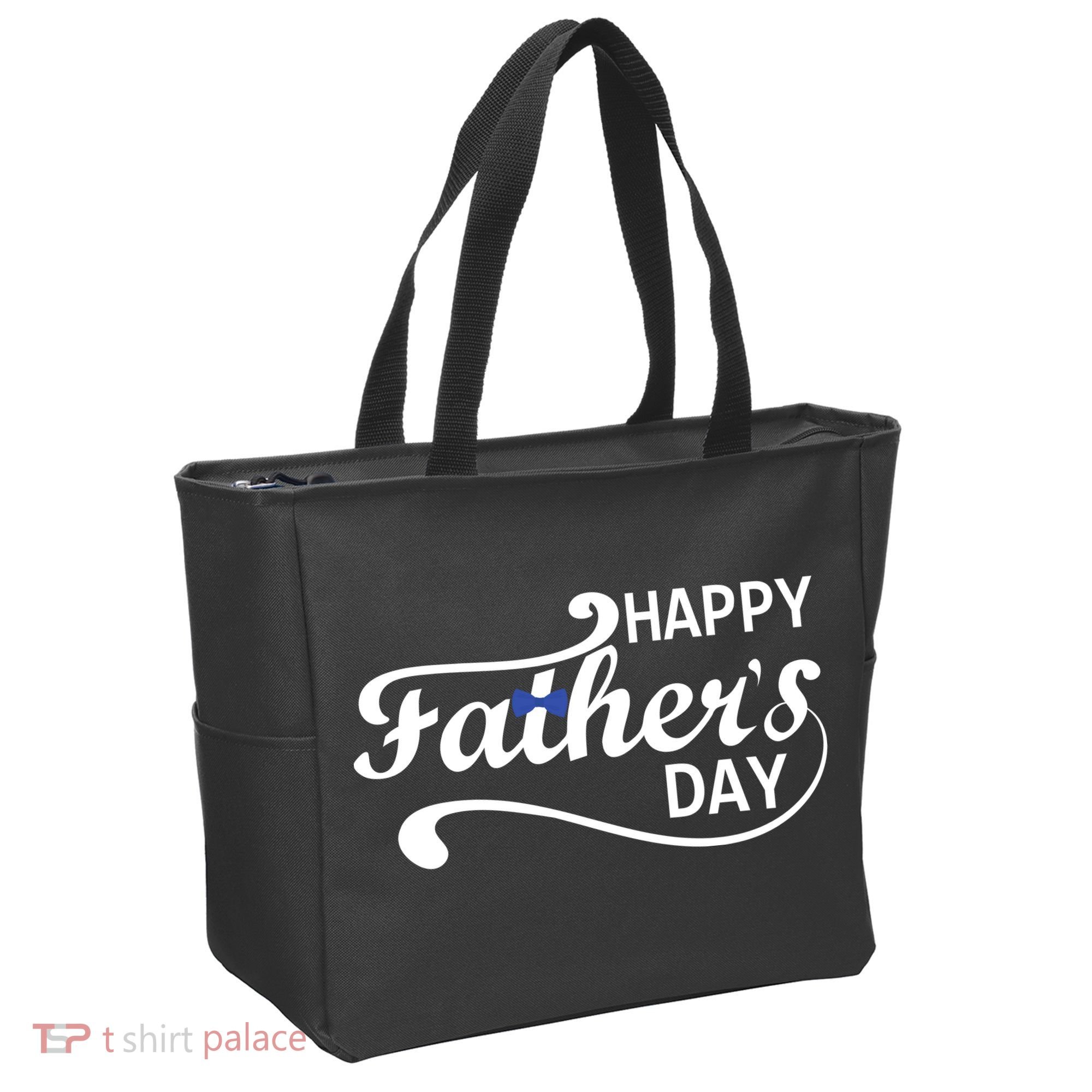 Happy Fathers Day Cute Dad Gift Tote Bag