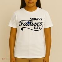 Happy Fathers Day Cute Dad Gift T-Shirt thumb 4