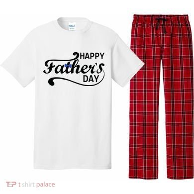 Happy Fathers Day Cute Dad Gift Pajama Set