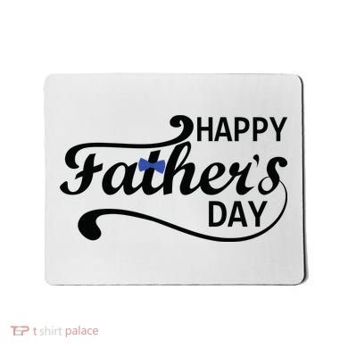 Happy Fathers Day Cute Dad Gift Mousepad