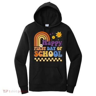 Happy First Day Of School Women's Hoodie