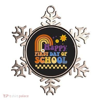 Happy First Day Of School Ornament