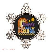 Happy First Day Of School Ornament thumb 0