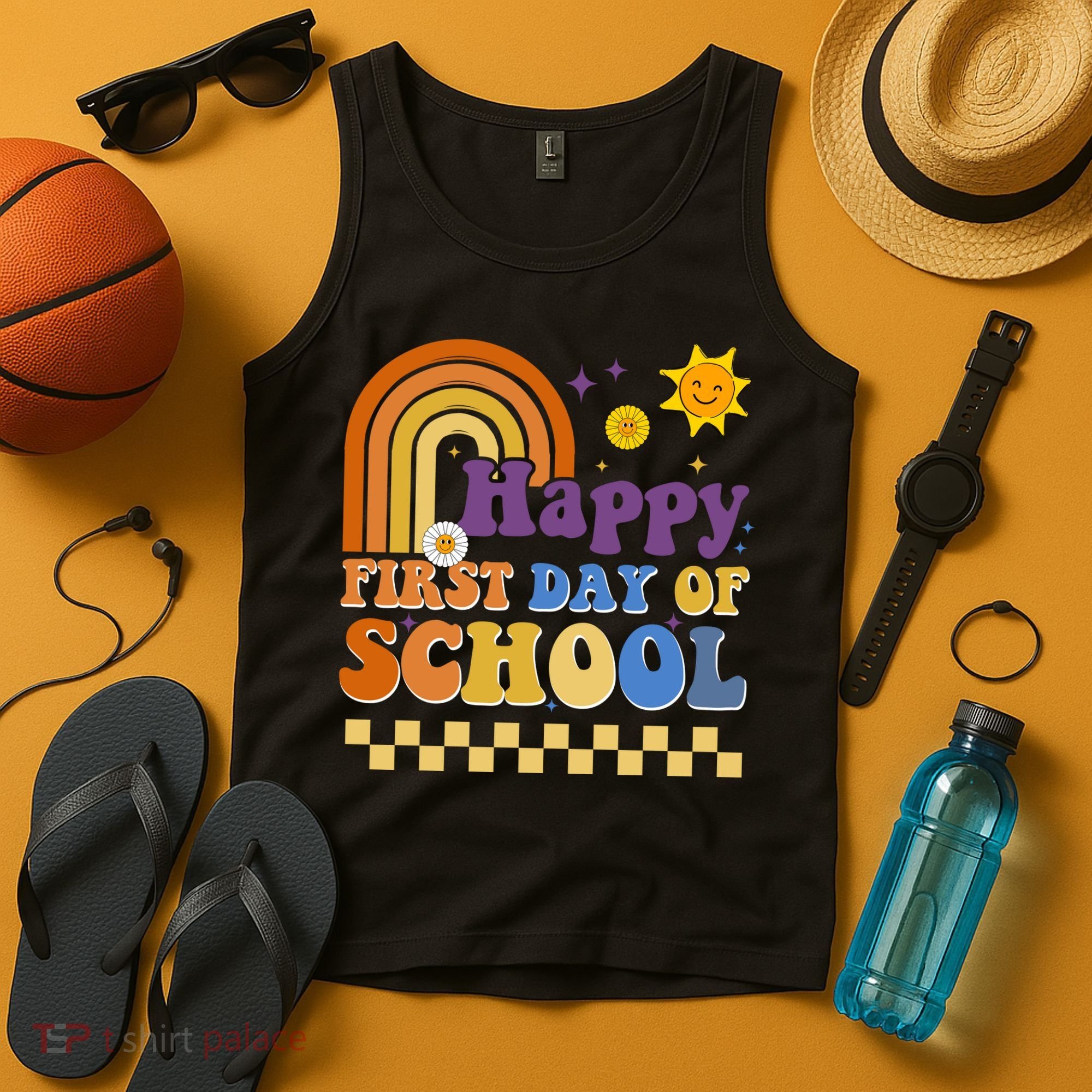 Happy First Day Of School Tank Top